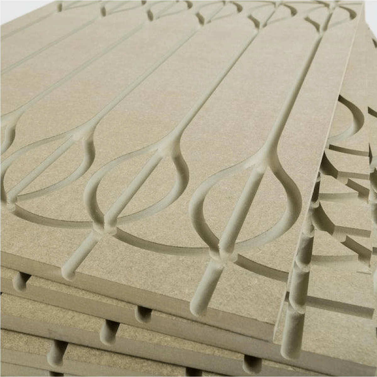 MDF-Flächenheizsystem Basisplatte 1200x600x18.