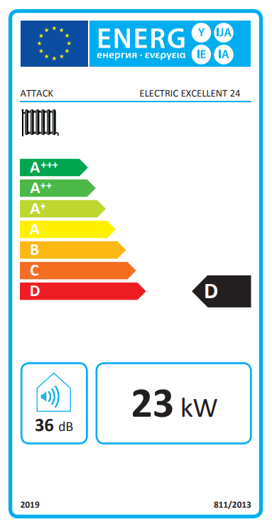 Elektrokessel ATTACK Electric Exellent 24 kW - Elektrokessel