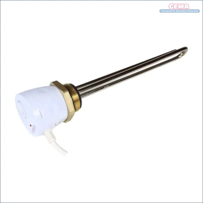 Immersion heater with thermostat for reliable water heating in Eintauchheizkörper