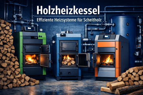 Holzheizkessel – Scheitholzkessel, Holzvergaser und Naturzugkessel
