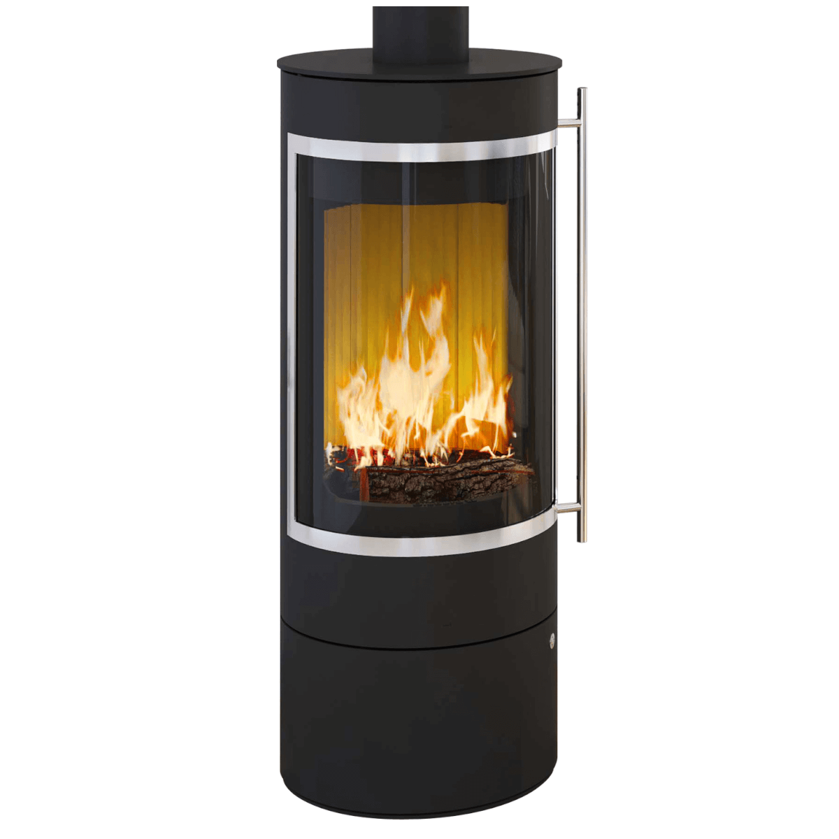 Kaminofen Pular Compact 5 kW von Olsberg in Schwarz.