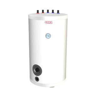 Brauchwasserspeicher 180 L mit ⚡ Heizstab 3 kW, hochwertig für 🏡 Haushalt und 🏢 Gewerbe, konstante Warmwasserversorgung.