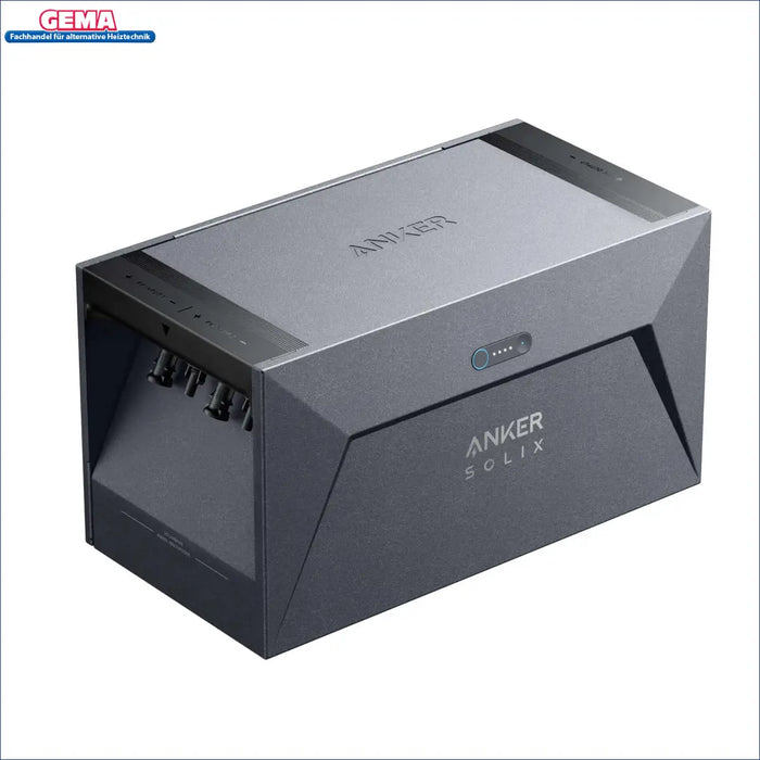 Anker Solix 1,6kW Speicher ⚡️ für Balkonkraftwerk 🌞, modernes Design und effiziente Energieversorgung.