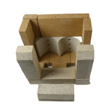 MPM DS Wood 10kW Schamottsteine komplett.