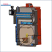 Diagramm des Pelletheizungssystems Pelling 25/135 mit Pufferspeicher und Zubehör