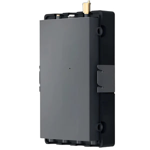 Dunkelgraues elektronisches Gerät mit goldener Antenne für Mini Wärmepumpenspeicher 50 Liter