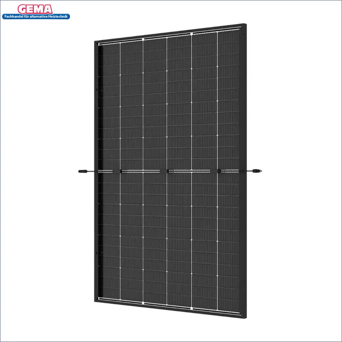 Schwarzes Solarmodul 430Wp für nachhaltige Energieproduktion und Balkonkraftwerk ⚡🏡