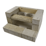 MPM DS Wood 18kW Schamottsteine komplett.