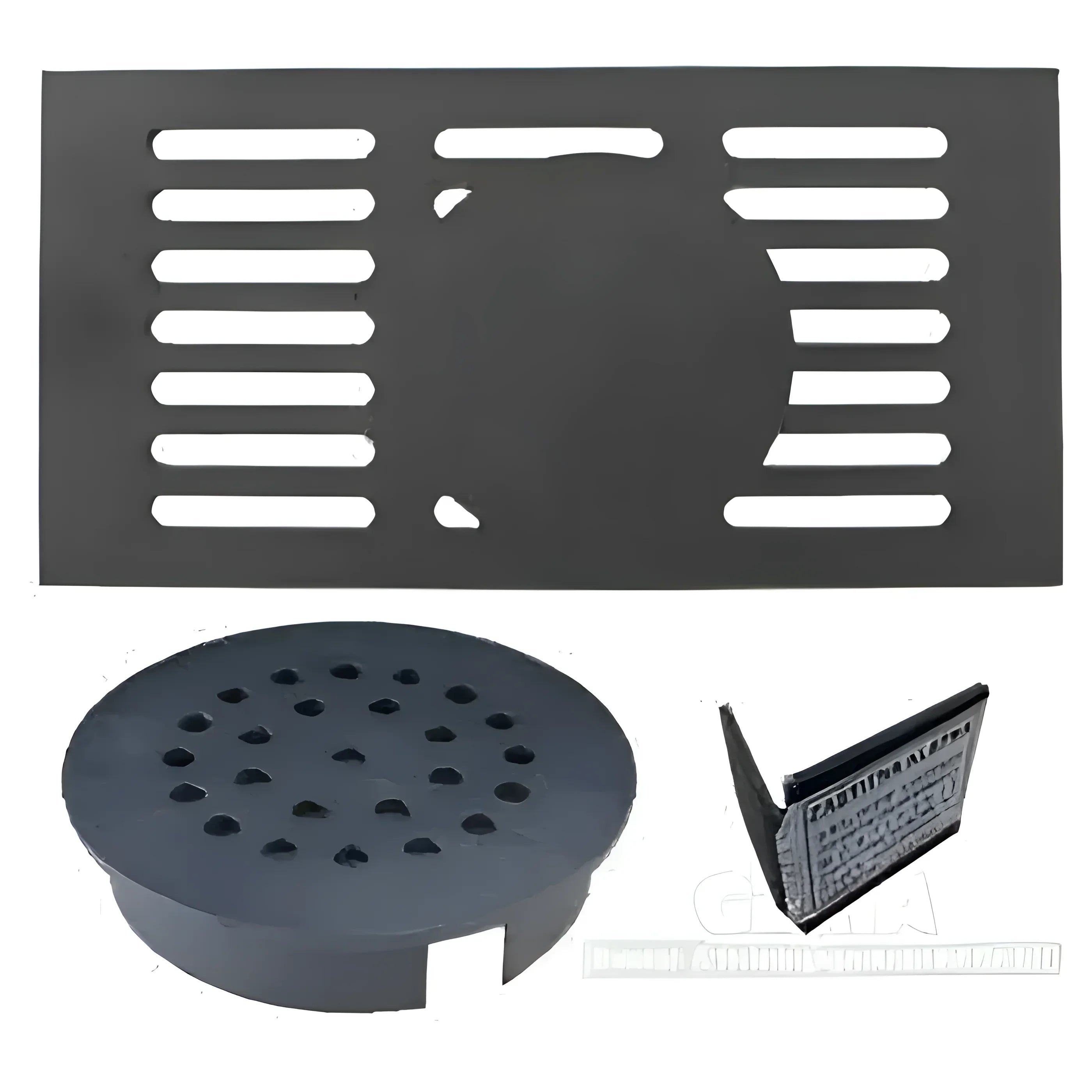 Schwarze Ablaufabdeckung für Thermoflux 25/135 plus Solarpaket IV mit Solarstation GPS PWM