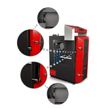 Holzvergasungskessel Attack DPX 15 kW Komplettpaket mit Pufferspeicher.