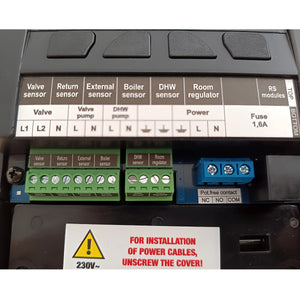 TECH i-1 CWU heating circuit controller weather-compensated – mixing valve + hot water pump