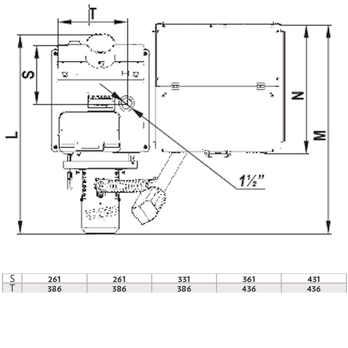 Defro Komfort Ekopell 25 kW mit Scheitholzfunktion