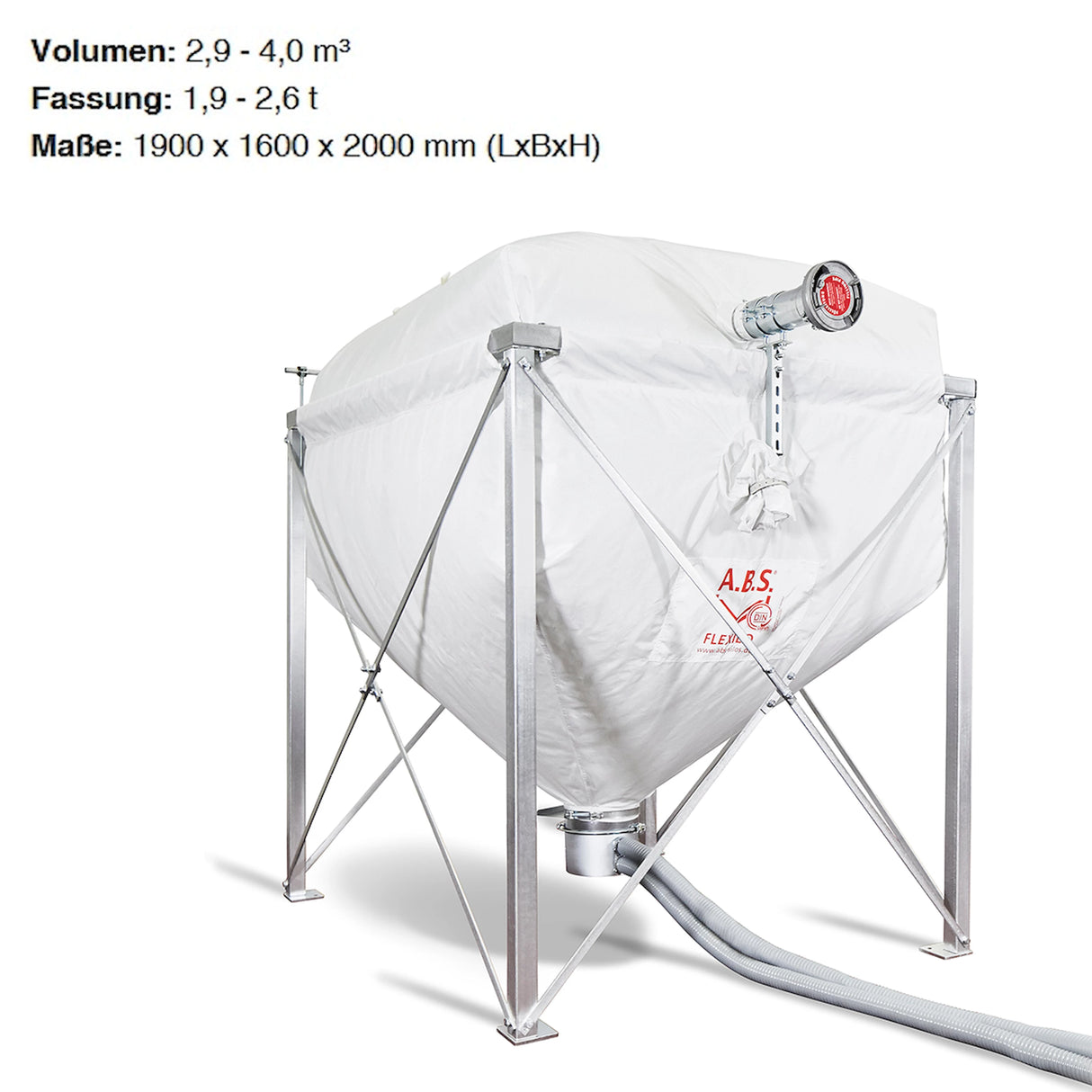 Effiziente Pelletsilo-Lösung zur sicheren und platzsparenden Pelletlagerung im industriellen Bereich