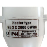 Grzałka elektryczna 6 kW/400 V – grzałka elektryczna do zbiorników wody pitnej i użytkowej