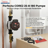 Heating pump circulation pump 25-8-180