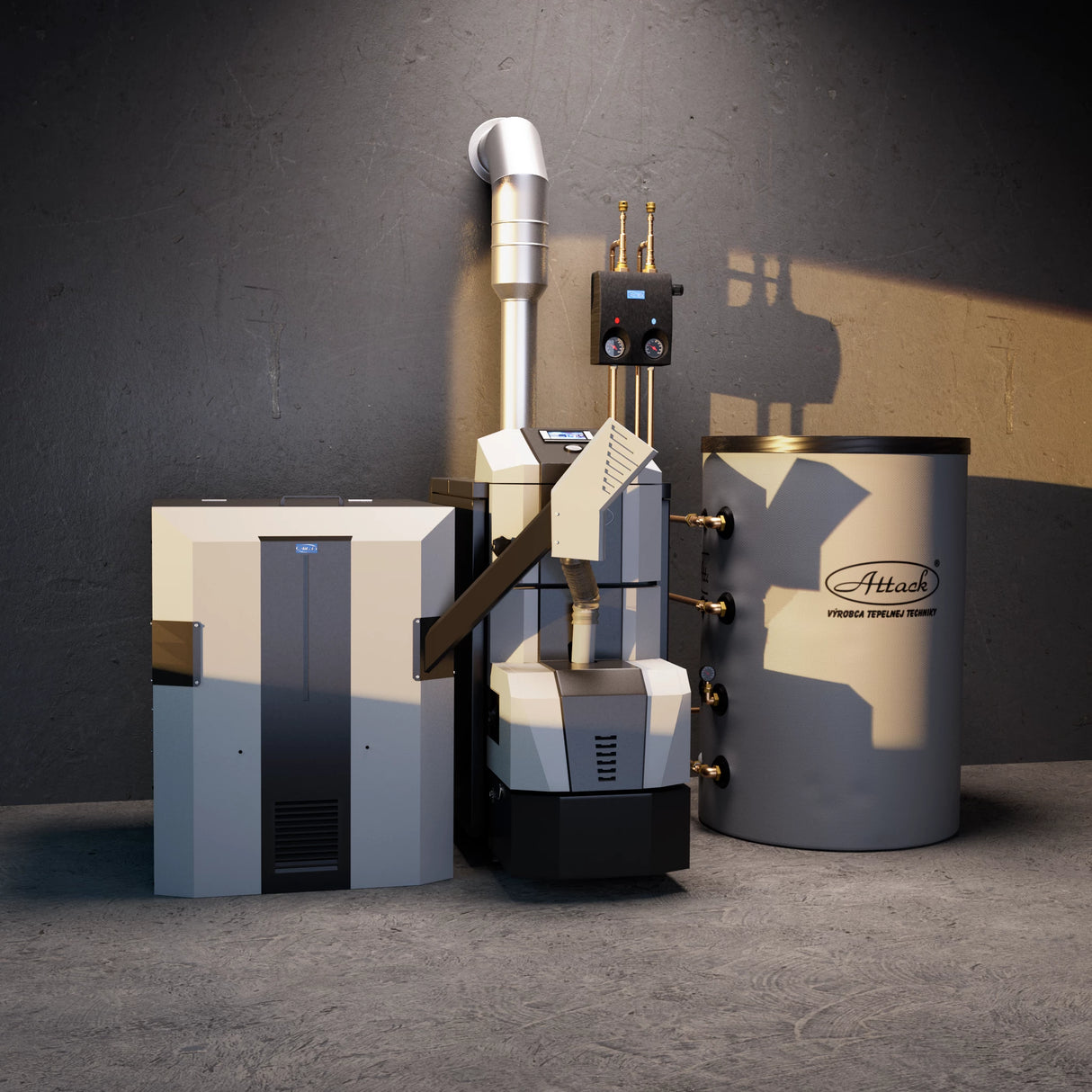 Пелетен котел Attack Pellet 30 Automatic Plus – здрав, издръжлив и ефективен