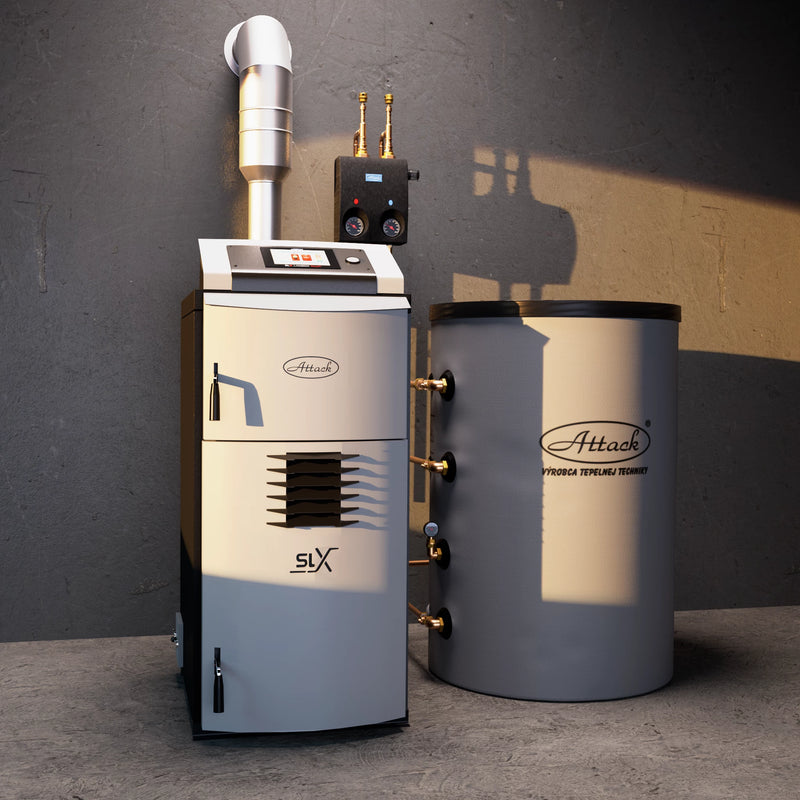 Medienos dujofikatorius 25 kW ATTACK SLX 25 Lambda