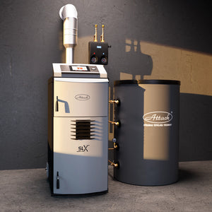 Gazéificateur à bois 35 kW ATTACK SLX 35 Profi