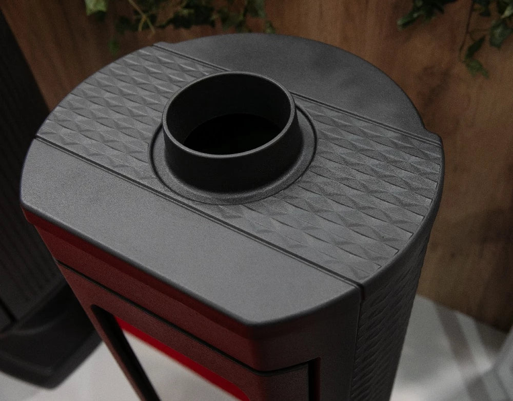 Teallach iarann ​​teilgthe Dearthóir Plamen Tara – neamhspleách ar aer an tseomra