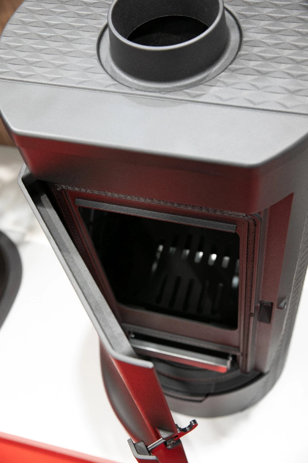 Teallach iarann ​​teilgthe Dearthóir Plamen Tara – neamhspleách ar aer an tseomra