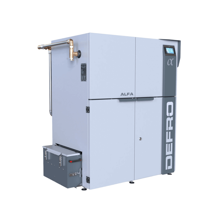 Defro ALFA II Pelletkessel 12 | 17 kW mit zentralem Pelletbrenner und modernem Design 🔥🚀