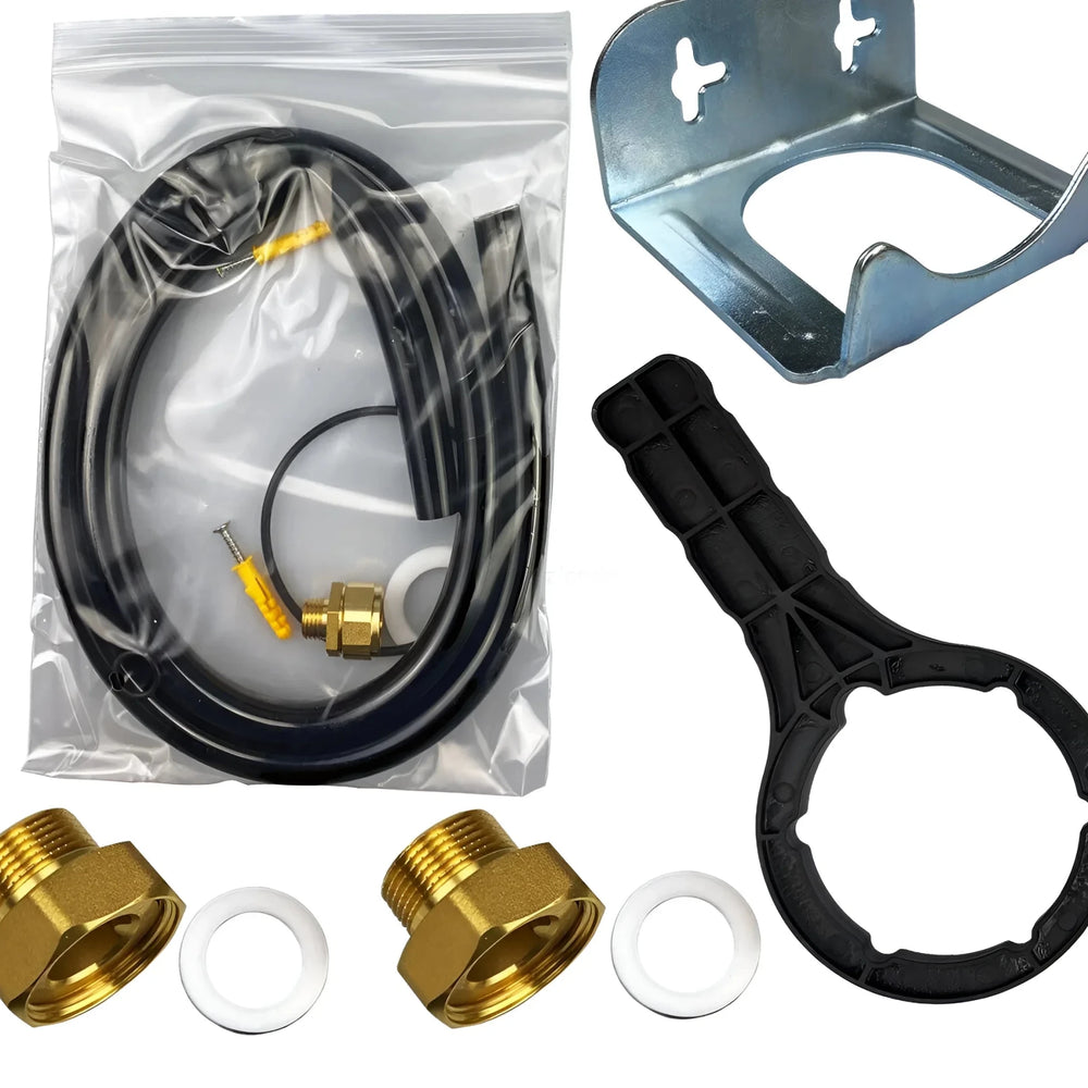 Aqmos Hauswasserfilter mit Rückspülfilter - Automatik, Druckminderer und Manometer - GEMA Shop