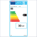 Energieeffizienzlabel für Attack SLX Kombikessel, zeigt A+ Rating und 30 kW Leistung 🔋💚