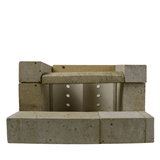 MPM DS Wood 18kW Schamottsteine komplett.