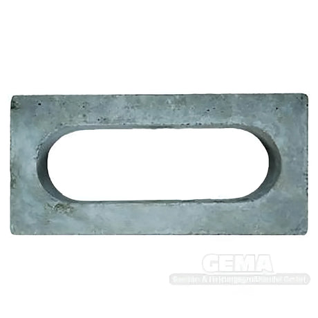 Düsenstein für Festbrennstoffkessel Irleh Plus 60/80 kW.