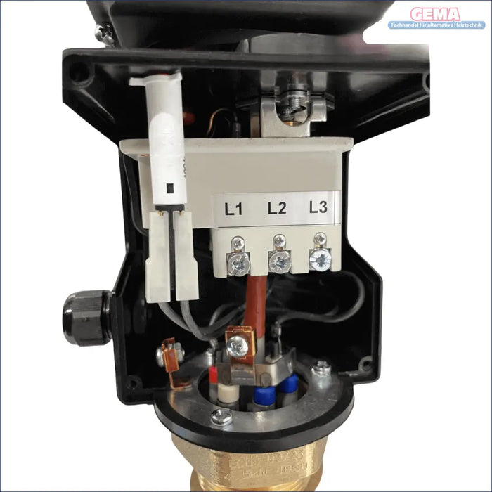 Elektrischer Verbindungskasten für Elektrischer Heizeinsatz mit 2,5 kW für Pufferspeicher