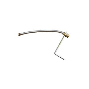 Flexible Metall-Hochdruckschlauch mit Montagehalter für Thermoflux 25/135 Plus Solarpaket IV