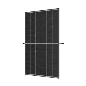 Schwarzes rechteckiges Solar-Panel mit Glas-Glas Black Frame für 10 kWp PV-Anlage