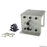 Manuelle Umschalteinheit 3/5 - fach für Pellets Saugbahnhof aus Metall - GEMA Shop