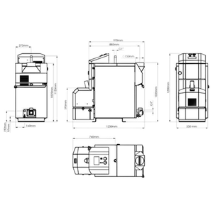 Pelletkessel Attack Pellet 30 Automatik Plus – Robust, Langlebig und Effizient - GEMA Shop