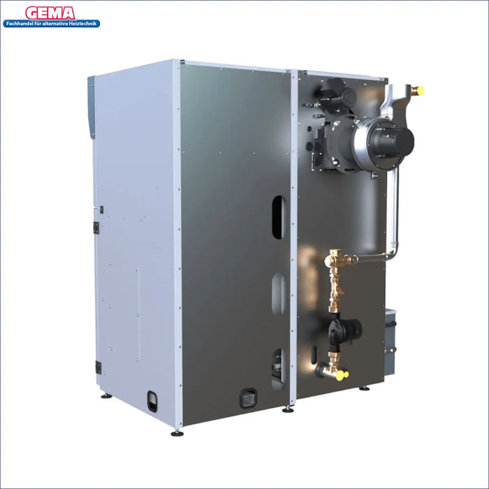 Defro ALFA II Pelletkessel 🔥, 12/17 kW, modernes Design, für optimale Wärme- und Bedienkomfort. CE-konform und förderfähig!