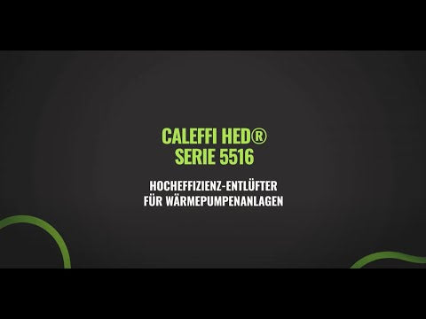 Højeffektiv udluftning CALEFFI HED®