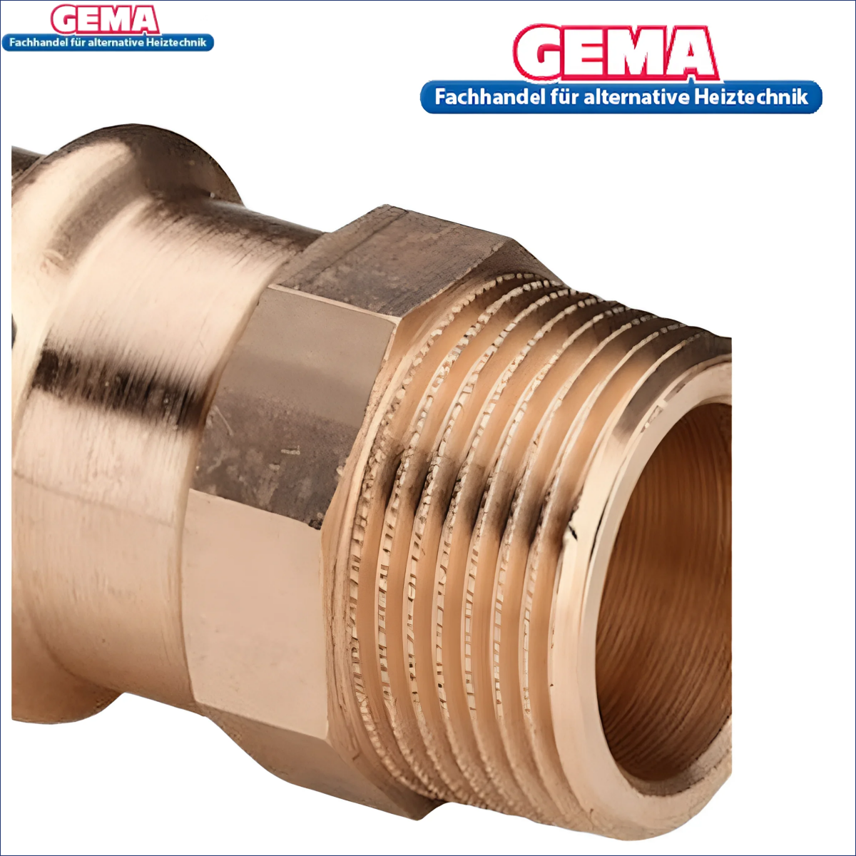 Threaded brass pipe fitting für boilers und boiler-zubehör, profi-pressfitting Übergangsnippel