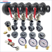 Plumbing manifold mit Ventilen und Fittings für Pelletskesselsystem mit Pufferspeicher