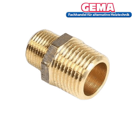Rotguss редуциращо парче двоен нипел - GEMA Shop