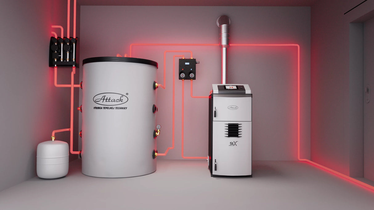 Αεριοποιητής ξύλου 35 kW ATTACK SLX 35 Lambda