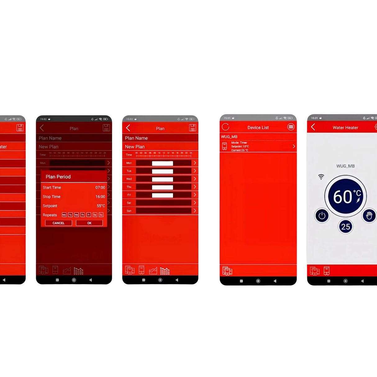 SMART Heizstab Heizpatrone 3 kW – Smarter Heizstab mit WLAN‑App‑Steuerung - GEMA Shop