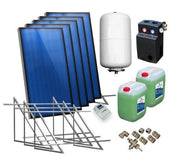 Solarpaket Плоски колектори AMX2.51 12.65 m² за плосък покрив - GEMA Shop
