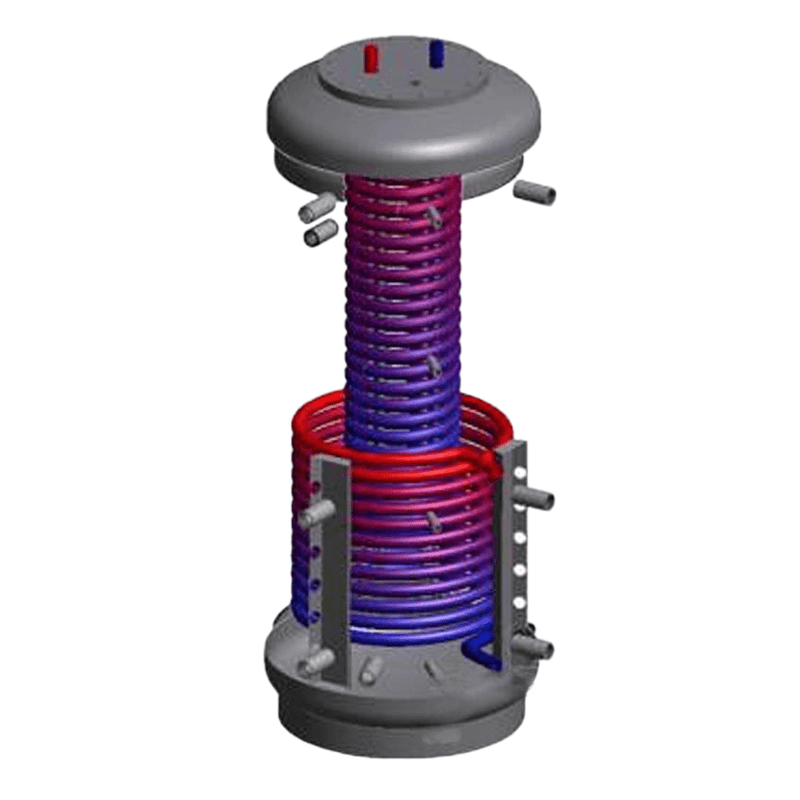 Thermoflux Pelling 35/150 ar higiēnas tvertni ar 2 siltummaiņiem - GEMA veikals