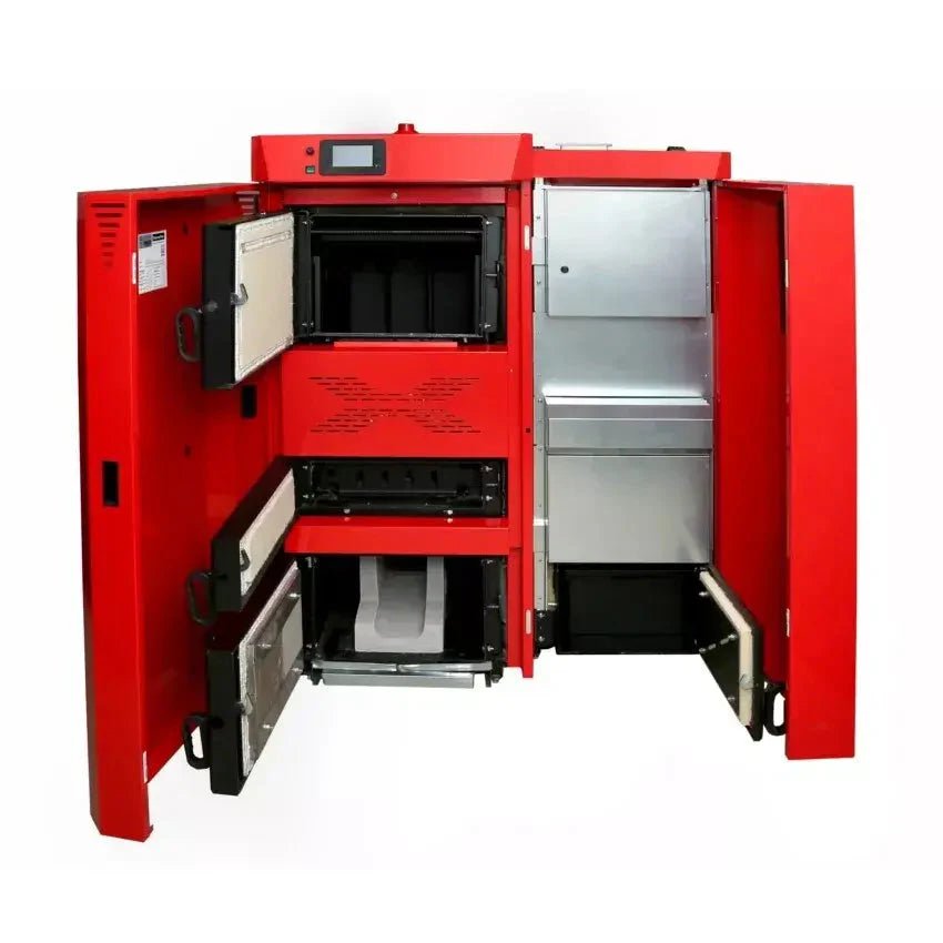 Thermoflux PID Logic Kombikessel 25 kW – Holz und Pellets - GEMA Shop