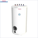 Weiße zylindrische Warmwasserspeicher 150 Liter mit oberen Anschlüssen