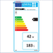 Energieeffizienzlabel für Warmwasserspeicher: A+, 42 W Verbrauch, 183 L Volumen. Ideal für effiziente Warmwasserbereitung 💧⚡