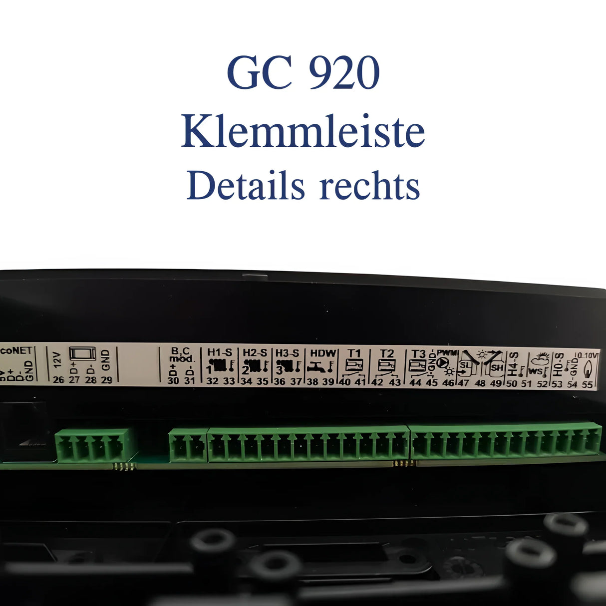Witterungsgeführte Heizungssteuerung  Gema Control 920 universal.