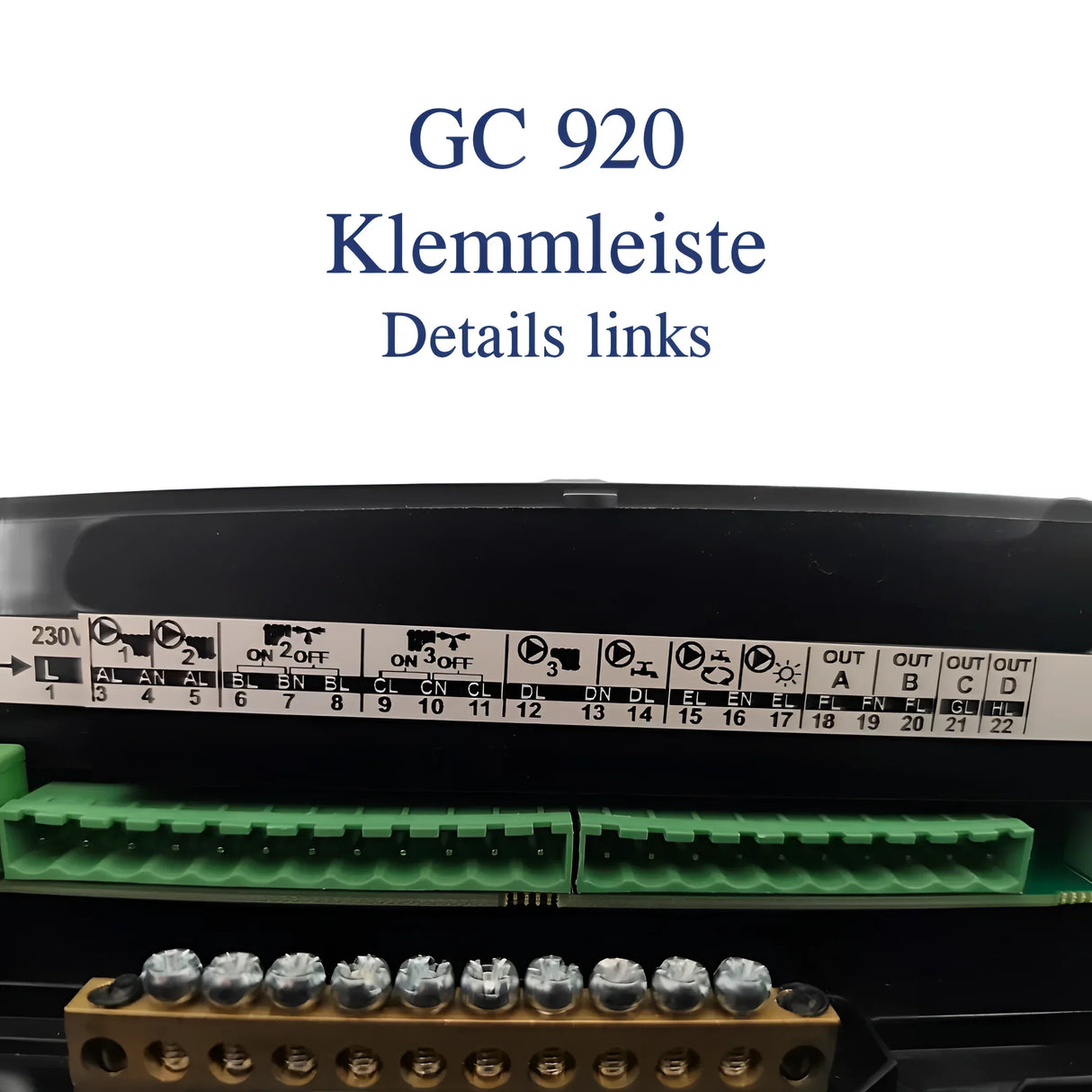 Witterungsgeführte Regelung Gema Control 920 mit Internetmodul universal.