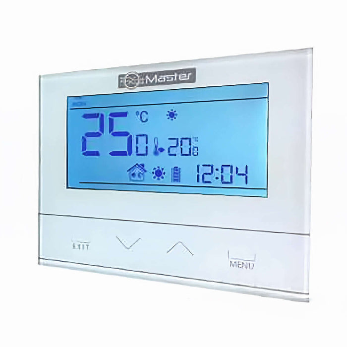 Thermostat Zimmerregler Master R.23 mit Wochensteuerung und Hintergrundbeleuchtung ☀️💡 für präzise Heizkontrolle.